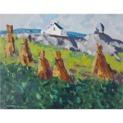 Henry Healy RHA (1909-1982) CORN CROP, CARNA (COUN