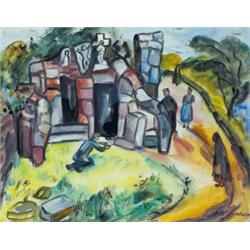 Norah McGuinness (1901-1980) HOLY WELL, ARDMORE, C