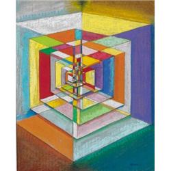 Harry Kernoff RHA (1900-1974) SEVEN CUBES IN A CUB