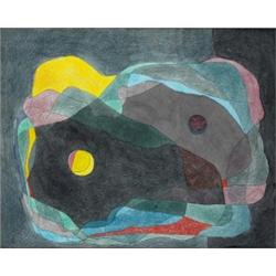 Kenneth Hall (1913-1946) ABSTRACT COMPOSITION past