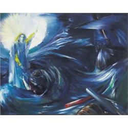 Eugene Judge (fl.1938-1951) O YE OF LITTLE FAITH s