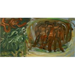 Nano Reid (1900-1981) SEAGREEN MOOD signed lower l