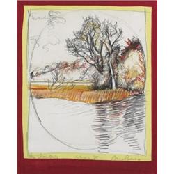 Brian Bourke HRHA (b.1936) NEAR JAMESTOWN, COUNTY 