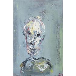 John Kingerlee (b.1936) HEAD signed in monogram an