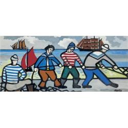 Markey Robinson (1918-1999) DEEP SEA SAILORS, circ