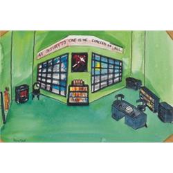 Anne Yeats (1919-2001) THREE SET DESIGNS FOR THE S