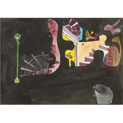 Anne Yeats (1919-2001) THREE SET DESIGNS FOR DONAG