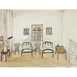 Anne Yeats (1919-2001) FOUR SET DESIGNS FOR VARIOU
