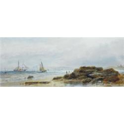 Edwin Hayes RHA ROI (1819-1904) FISHING VESSELLS I