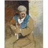 Image 2 : Erskine Nicol RSA ARA (1825-1904) AN OLD MAN SEATE