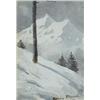 Image 1 : William Percy French (1854-1920) ALPINE SNOW SCENE