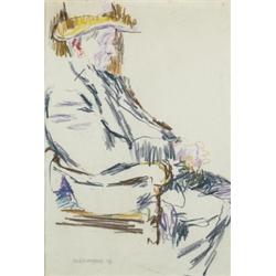 Philip Moysey (1912-1991) JACK YEATS IN OLD AGE si