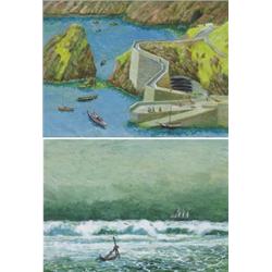 John Ryan (1925-1992) THE LOST ANCHOR and THE LAND