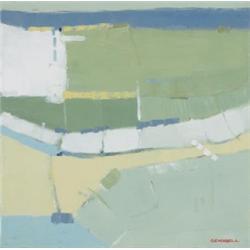 Michael Gemmell (b.1950) COASTAL LANDSCAPE signed 