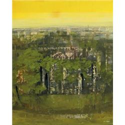 Eric Patton RHA (1925-2004) CITY EVENING signed lo