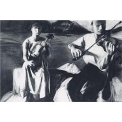 Andrew Coombes (b.1962) DANCE WHILE YOU CAN signed