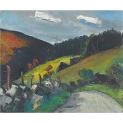 Peter Collis RHA (b.1929) TIBRADDEN ROAD signed lo