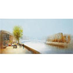 Anthony Robert Klitz (1917-2000) THE HA’PENNY BRID