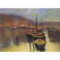 Norman J. McCaig (1929-2001) RETURNING HOME signed