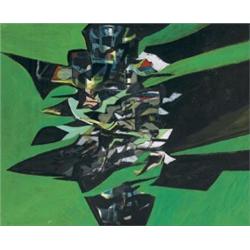 David Crone (b.1937) CHURCH ROAD, 1974 original la