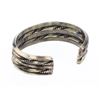 Image 2 : AT Vintage Twist Row Cuff Bracelet