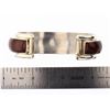 Image 3 : Henry Sam Contemporary Tiger Eye Flush Intricate Inlay