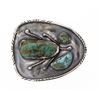 Image 1 : Vintage Turquoise Belt Buckle
