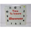 Image 1 : CLOCK FACE (WAWANESA) (GLASS 15” SQUARE)