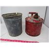 Image 3 : LOT OF 2 (ONE GAL. JERRY CAN, 1 GAL. ICE CREAM PAIL)