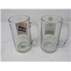 Image 6 : 4 BEER STEINS (2 NWT, 1 EA BLACK LABEL, LABATT)