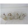 Image 3 : LOT OF 5 (4 MATCHING GLASSES) & JUICE PITCHER