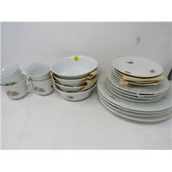 DINNER WARE (GERMAN DEMOCRATIC REPUBLIC) *4 PC SETTING* (20 PCS)