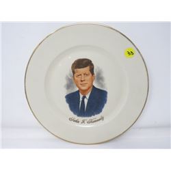 DECORATOR PLATE (JOHN F. KENNEDY) *MADE IN WEST GERMANY*
