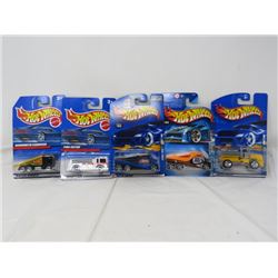 LOT OF 5 HOT WHEELS (N.O.S.)