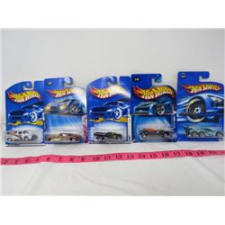 LOT OF 5 HOT WHEELS (N.O.S.)
