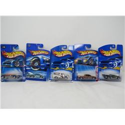 LOT OF 5 HOT WHEELS (N.O.S.)