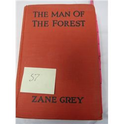 BOOK (THE MAN OF THE FOREST) *ZANE GREY*