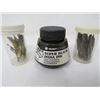 Image 1 : LOT OF INKWELL PEN NIBS AND EMPTY BOTTLE OF SUPER BLACK INDIA INK *FALCON, HUNT*