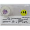 Image 1 : AMETHYST (IMPERIAL PURPLE, CLEAN PEAR SHAPE) *CARAT WEIGHT 4.11*