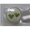 Image 2 : LOT OF 6 PERIDOTS (BRIGHT GREEN, CLEAN, SQUARE) *CARAT WEIGHT 2.20*