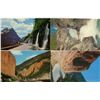 Image 2 : LOT OF 30 ASSORTED POSTCARDS (WORLD SCENERY AND BUILDINGS) *CALGARY, ROCKIES, RADIUM HOT SPRINGS, ET