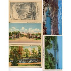 LOT OF 52 ASSORTED POSTCARDS (WORLD SCENERY AND BUILDINGS) *BLUE HOLE, THE COMMODORE, HOOVER DAM, ET