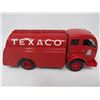 Image 1 : DIE CAST METAL COIN BANK (COLLECTORS SERIES 13, 1949 WHITE TILT CAB TANK TRUCK) *N.O.S. TEXACO, LOCK