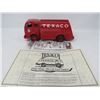 Image 8 : DIE CAST METAL COIN BANK (COLLECTORS SERIES 13, 1949 WHITE TILT CAB TANK TRUCK) *N.O.S. TEXACO, LOCK