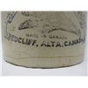 Image 8 : RARE CROCK POT (ALBERTA POTTERIES, REDCLIFF) *VERY RARE BEAVER STAMP, HAS CRACK ALONG BOTTOM*