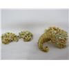 Image 2 : SET OF EARRINGS AND BROOCH (SYMPHONY) *EUROPE*