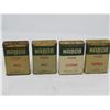 Image 2 : LOT OF 4 NABOB SPICE TINS (PAPRIKA, MACE, CAYENNE)