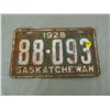 Image 1 : LICENSE PLATE (SASKATCHEWAN) *1928*