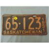 Image 1 : LICENSE PLATE (SASKATCHEWAN) *1931*