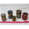 Image 1 : LOT OF 5 SHOP TINS (QUIK SEAL, IMPERIAL, ETC)